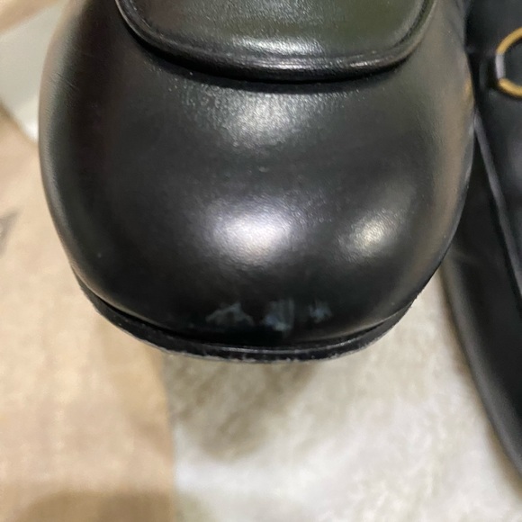 Original GUCCI WOMEN PRINCETOWN LEATHER SLIPPERS 🔥🔥🔥🔥🔥 - Picture 7 of 12